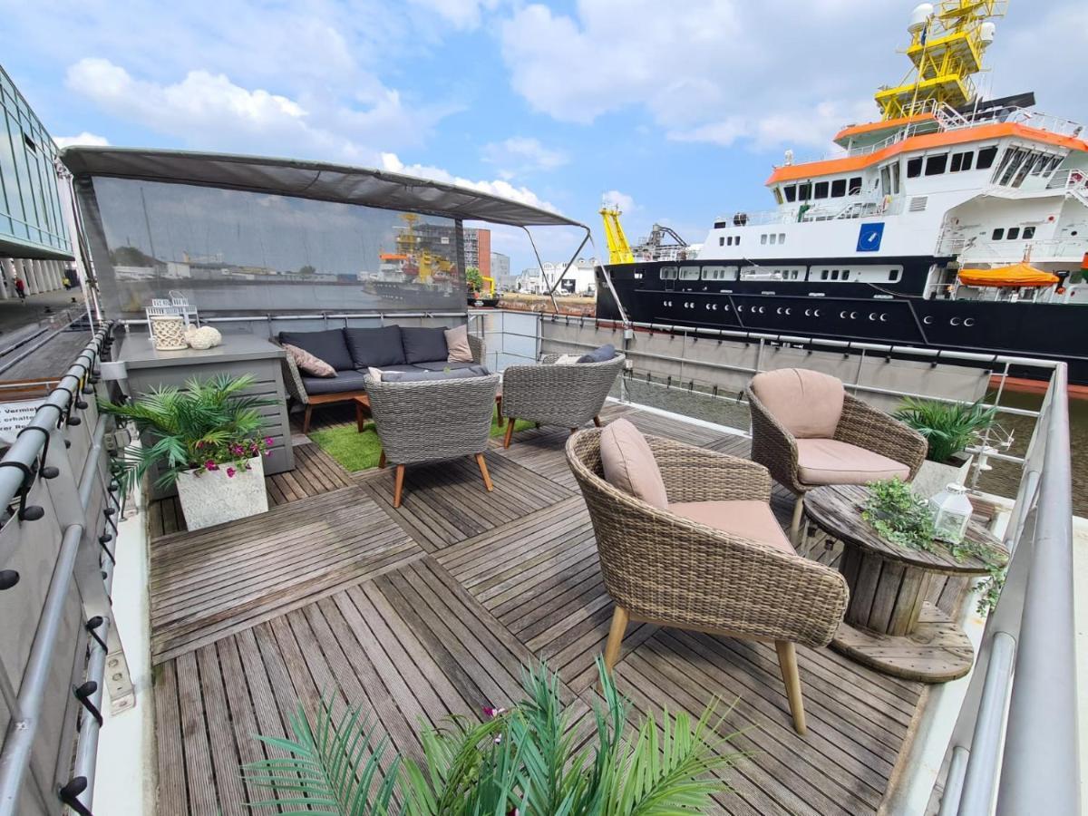 Hausboot Lobster Bremerhaven Exterior foto